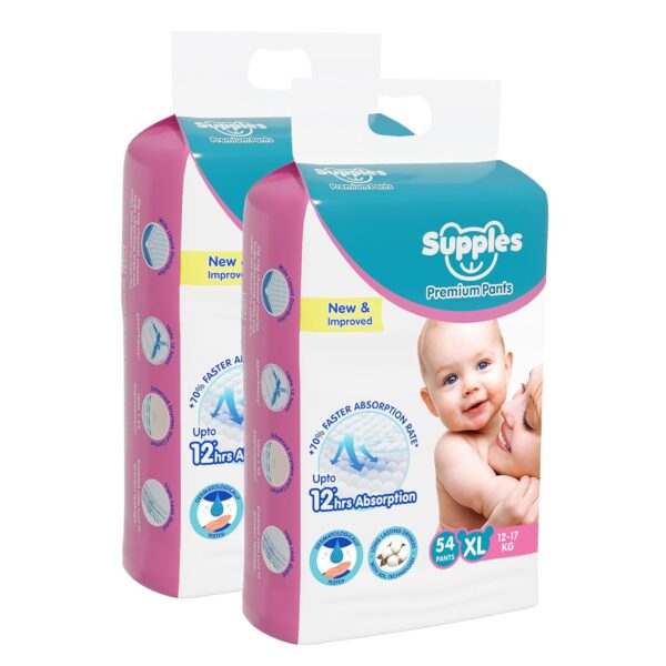 Supples Premium Diapers - Baby Diaper Pants