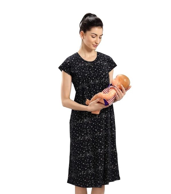 Knee Length Maternity Nightdress