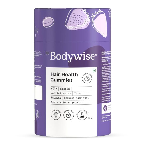 Be Bodywise Biotin Hair Gummies